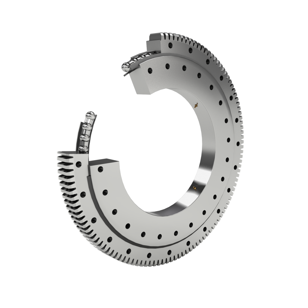 011/012 Series External Gear Slewing Bearings 3D model