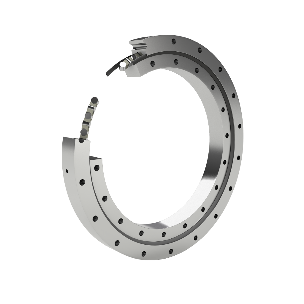 110 Series Ungeared Crossed Roller Slewing Bearings 3D model