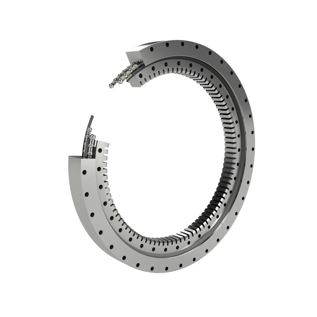 023/024 Series Internal Gear Double Row Ball Slewing Bearings 3D model
