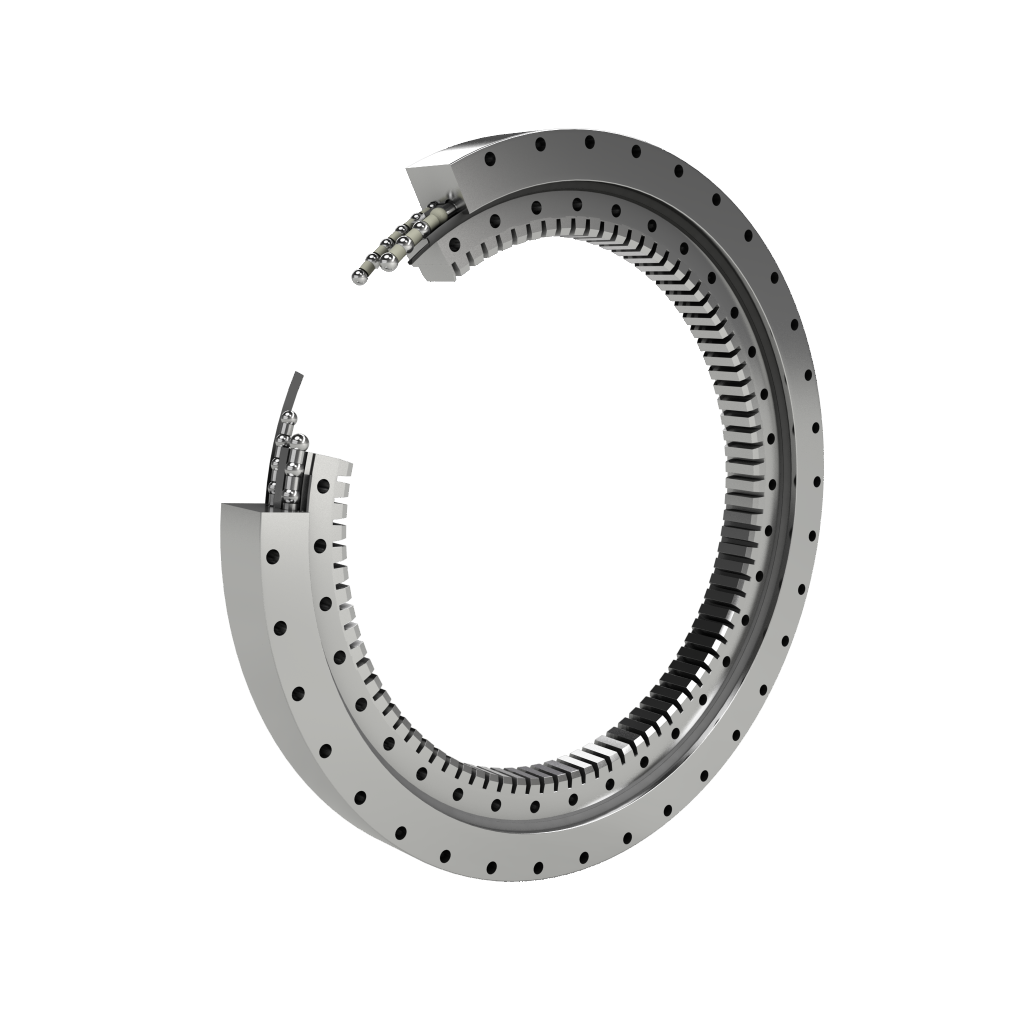 023/024 Series Internal Gear Double Row Ball Slewing Bearings 3D model