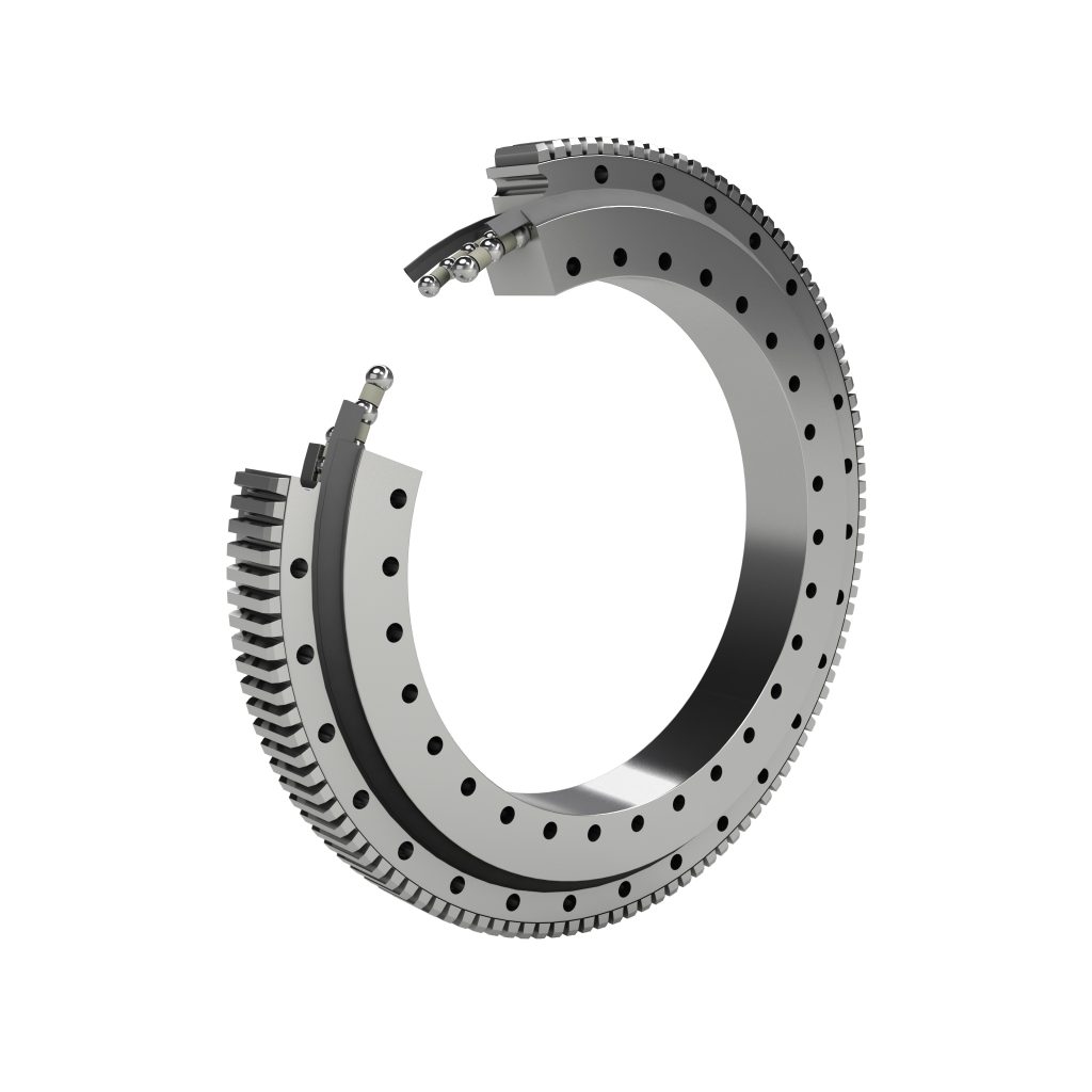 021/022 Series External Gear Double Row Ball Slewing Bearings 3D model