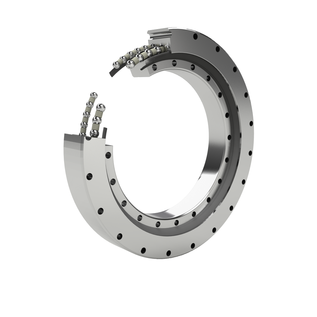 020 Series Ungeared Double Row Ball Slewing Bearings 3D model