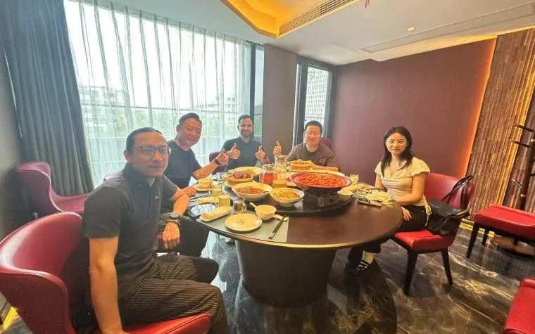 German clients visit MERYDOM5