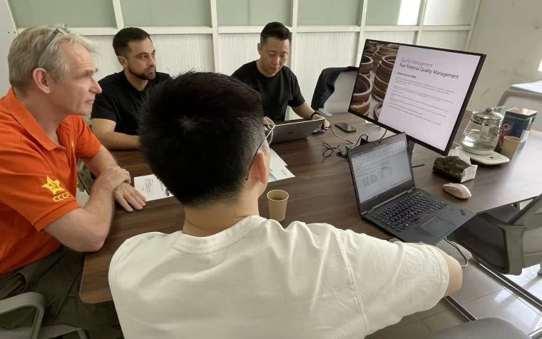 German clients visit MERYDOM8