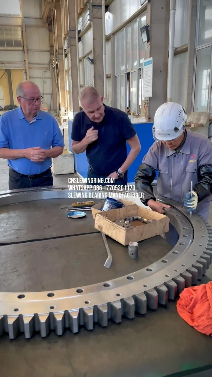 cnslewingring.com WhatsApp 086 17705201170 Slewing Bearing Manufacturer#slewingbearing
