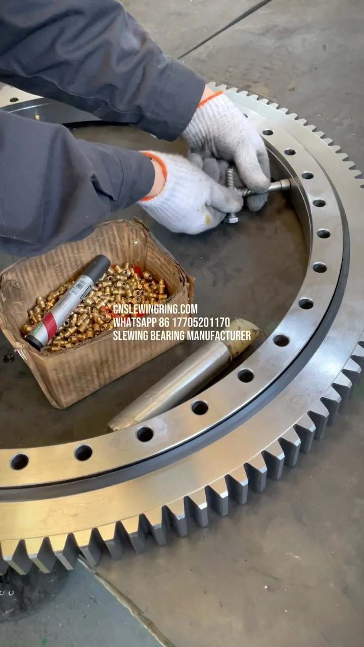 We manufacture and export high quality and cost-effective slewing rings. If you need to use a large number…