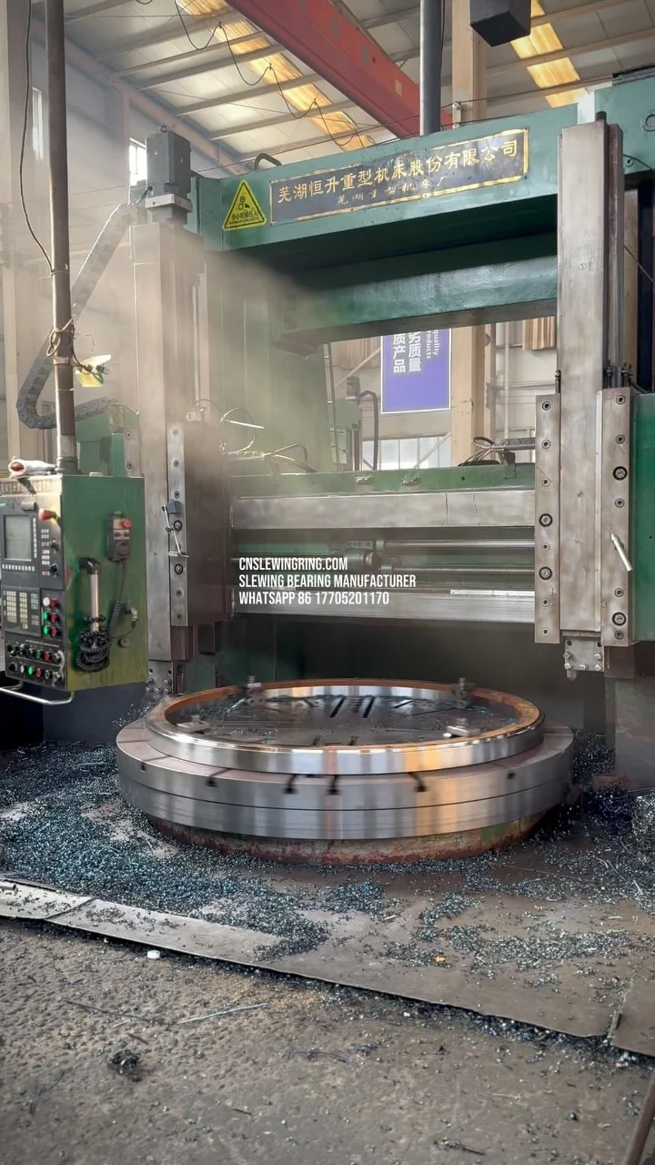 We manufacture and export high quality Slewing Bearings. cnslewingring.com Slewing bearing manufacturer WhatsApp 86 17705201170