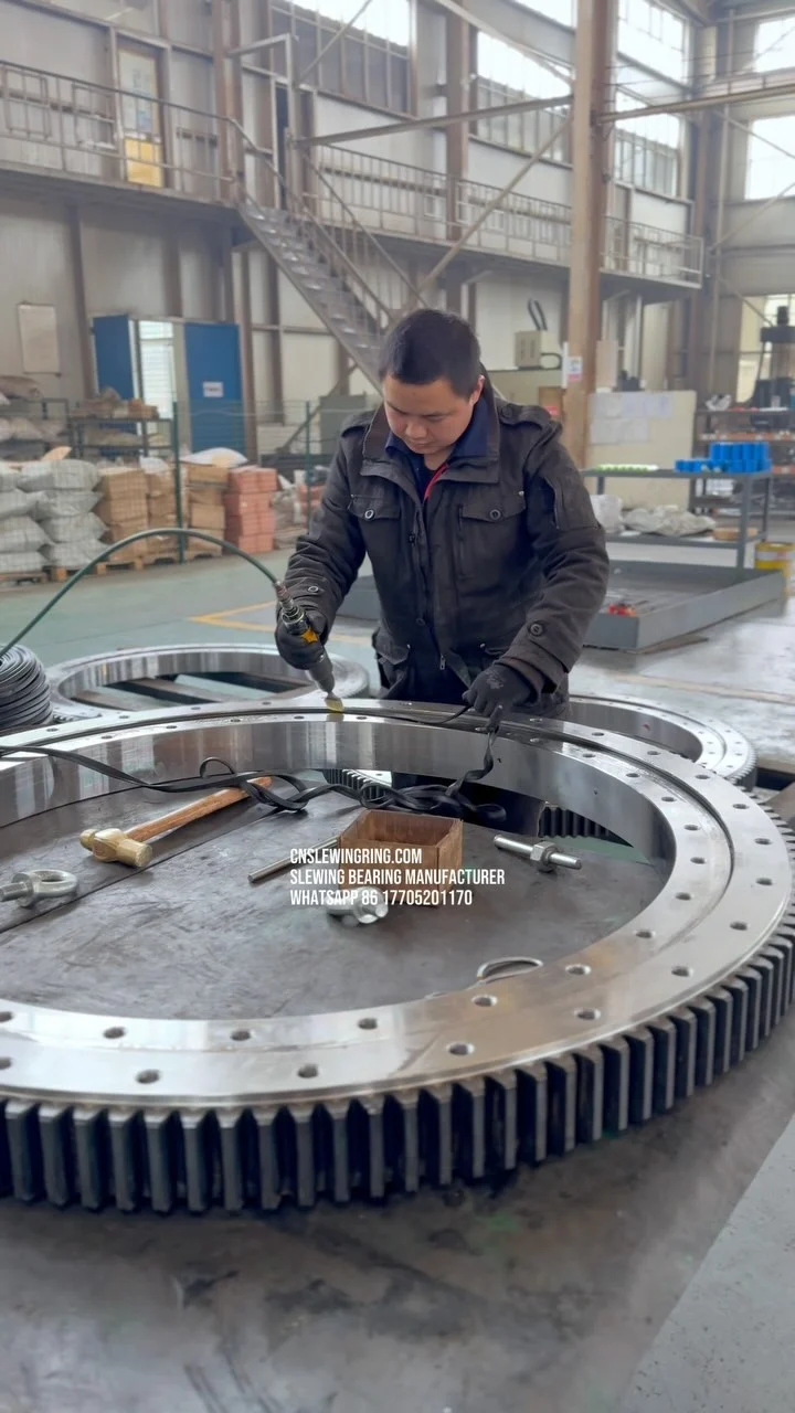 Installation of seals for slewing bearings cnslewingring.com Slewing bearing manufacturer WhatsApp 86 17705201170