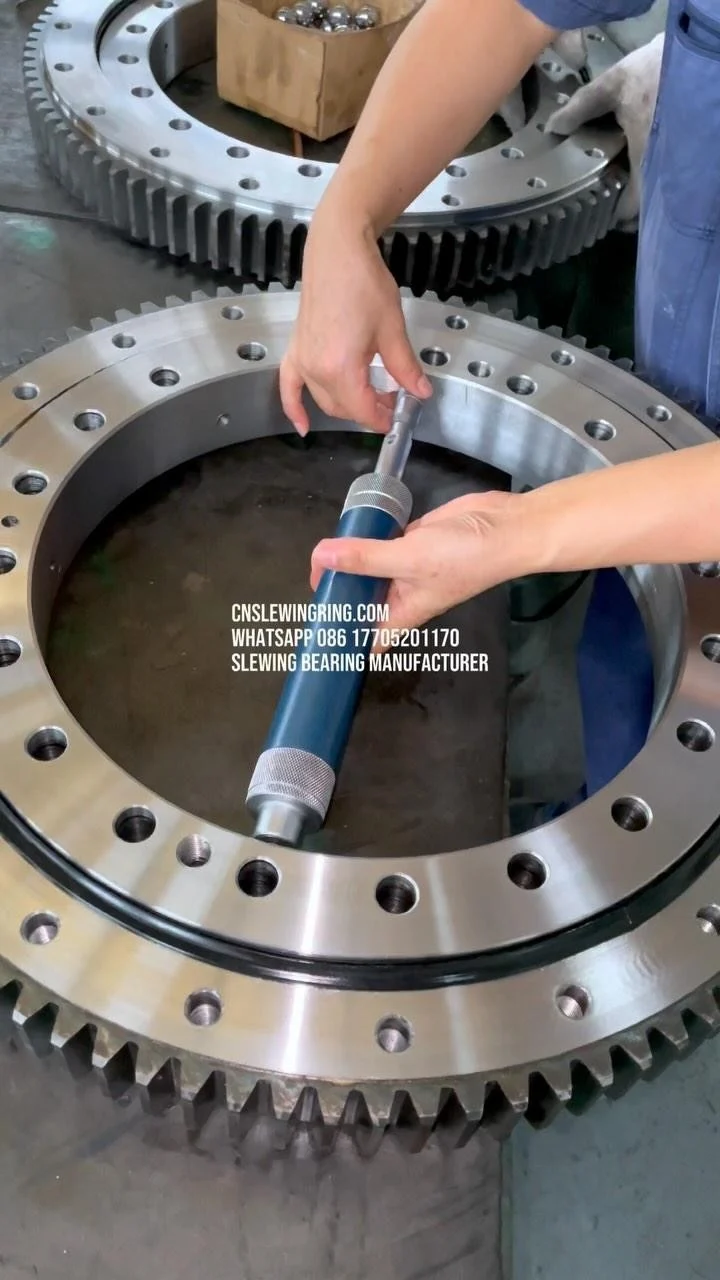 We manufacture and export high quality slewing bearings, no matter where you are, contact us and our global…
