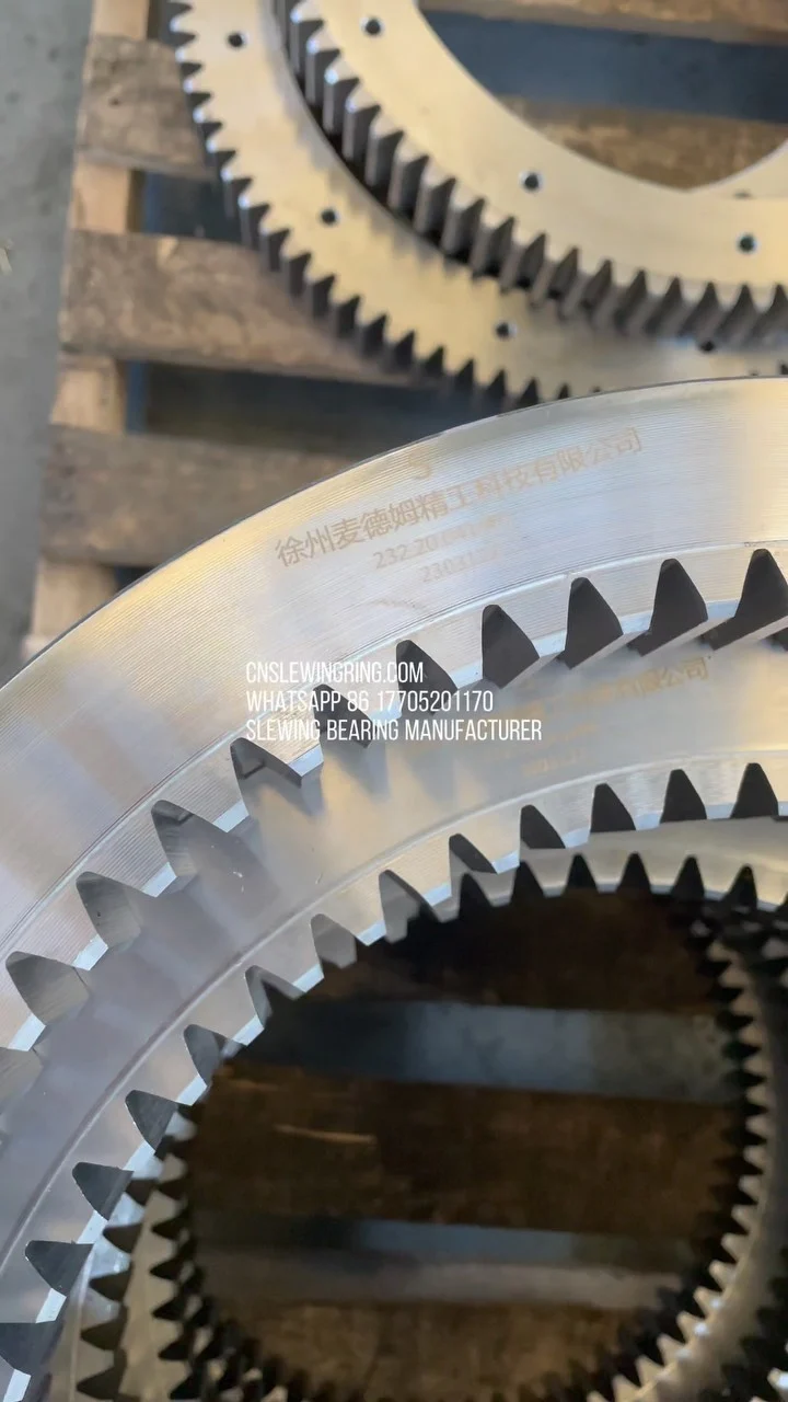 We can produce various specifications of slewing rings for you, from 150mm to 10000mm, including single row ball,…