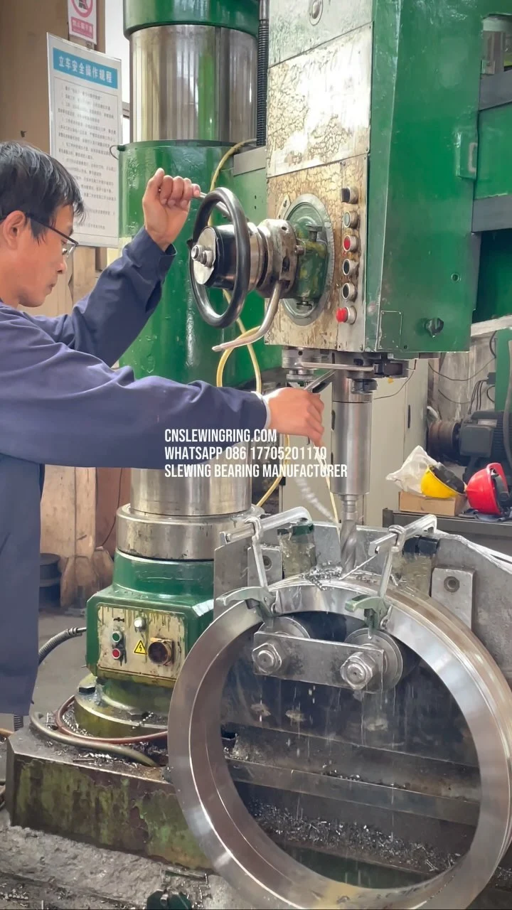 Slewing bearing manufacturing