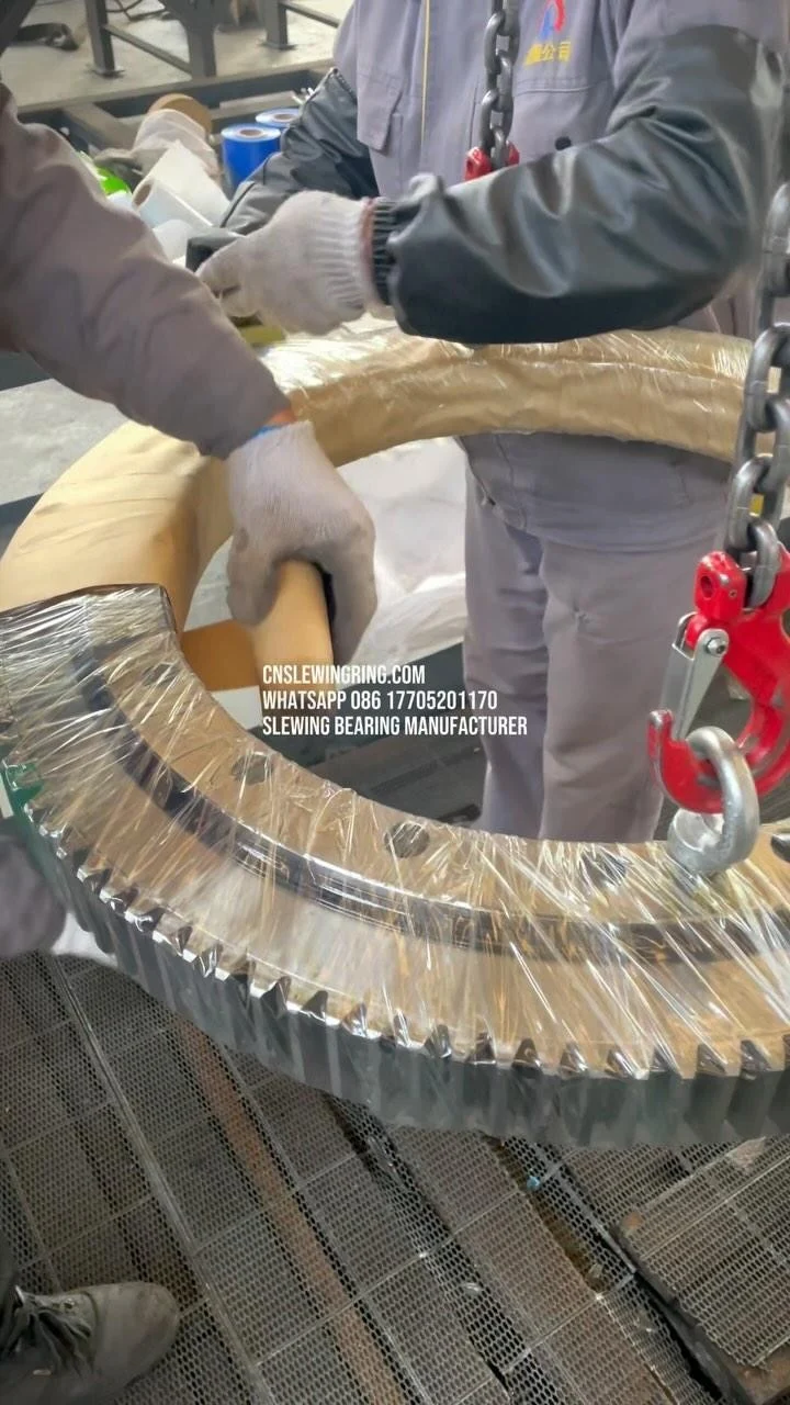 The exported slewing bearings need to drift on the sea for more than a month, and we need…