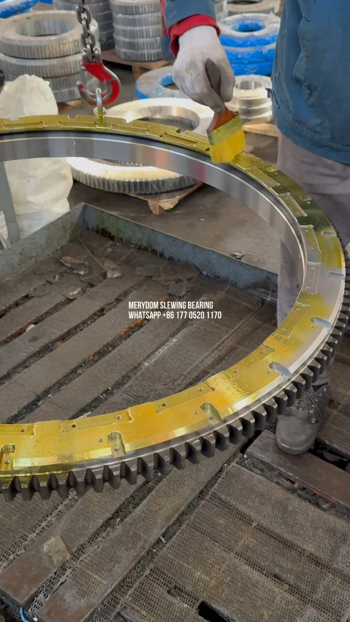 We can design and manufacture various special-shaped slewing bearings for you according to your needs. We are applying…