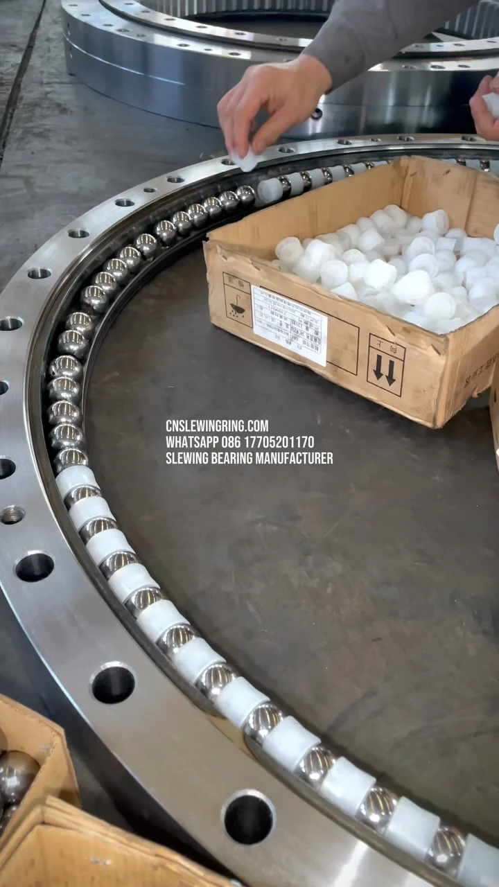 We can design and custom-produce high-quality slewing bearings of any specification and size for you.