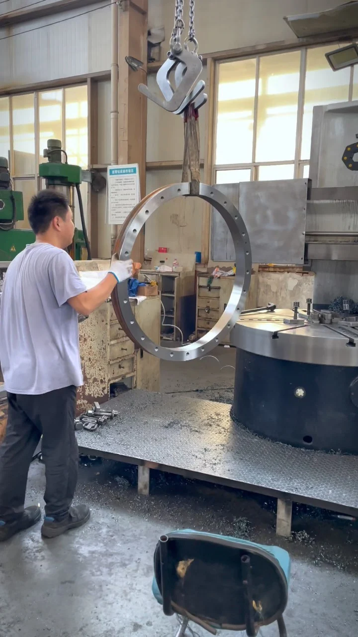 After the raceway of the slewing ring is heat treated, it needs to be processed precisely to ensure…