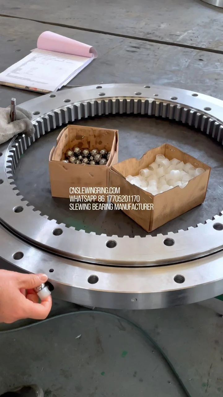 We are a manufacturer of slewing rings, and can customize or copy high-quality slewing rings of various specifications…