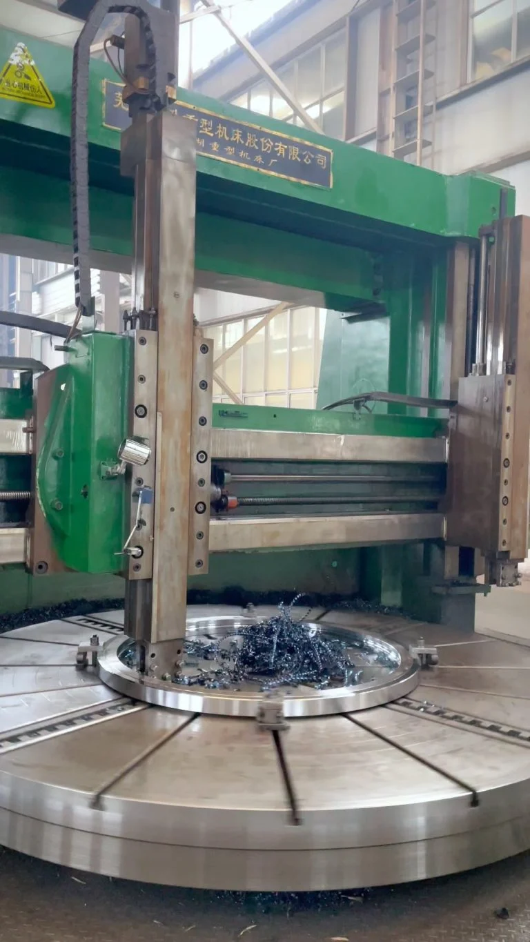 This is a CNC vertical lathe with a processing diameter of up to 4 meters. We can manufacture…