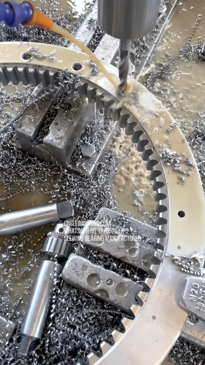 Manufacture and export high quality slewing rings. CNSlewingRing.com WhatsApp 86 17705201170 Slewing Bearing Manufacturer jovi@cnslewingring.com