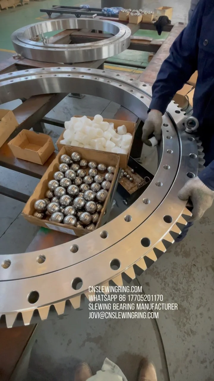 CNSlewingRing.com WhatsApp 86 17705201170 Slewing Bearing Manufacturer jovi@cnslewingring.com