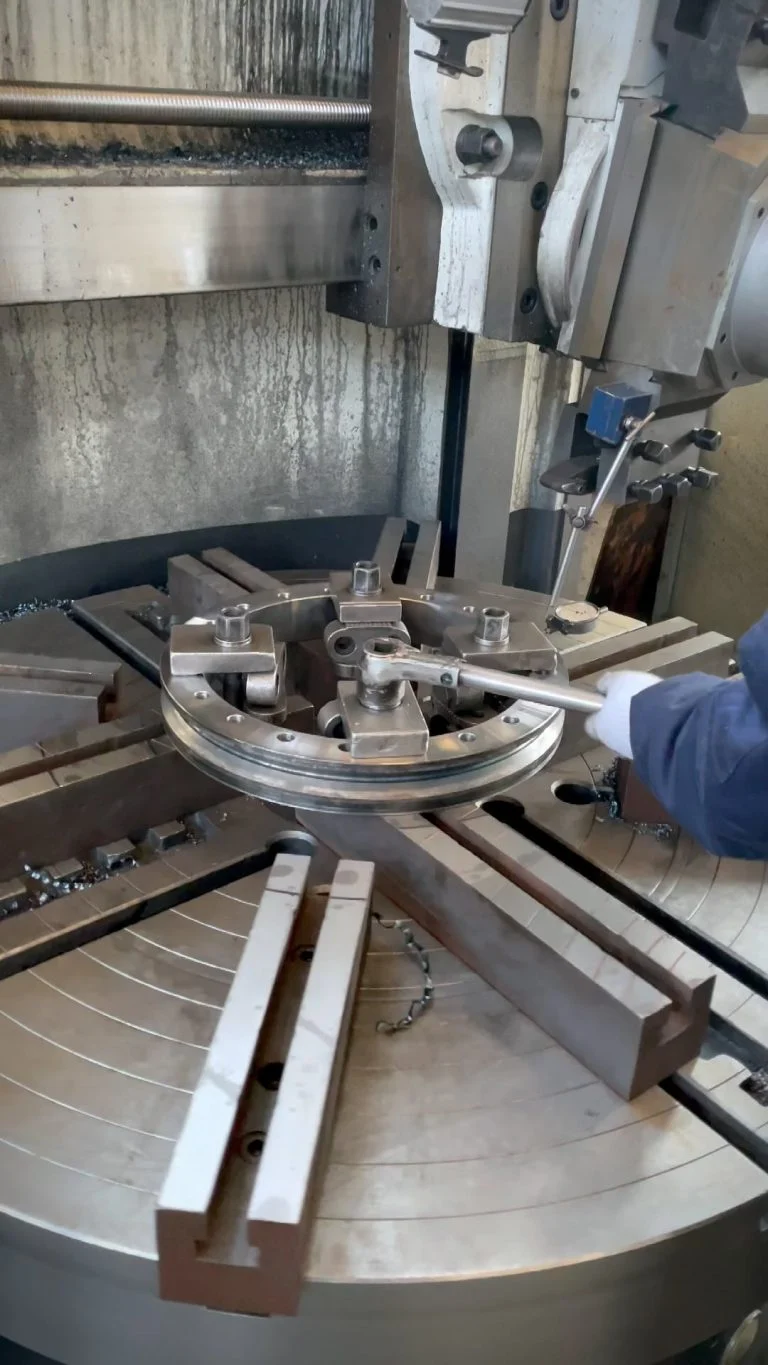 The raceway of the slewing bearing needs to be quenched and precision machined. Its surface hardness and smoothness…