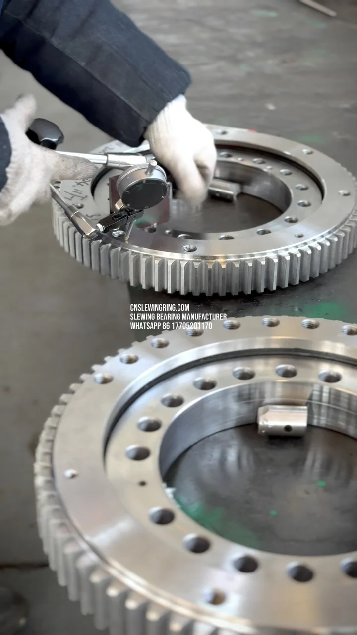 cnslewingring.com Slewing bearing manufacturer WhatsApp 86 17705201170 We have been manufacturing slewing bearings for 15 years. We will…