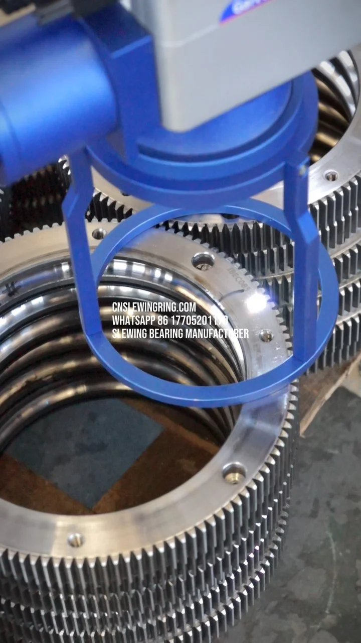 A batch of small slewing bearings needs to be laser coded before assembly. I’m thinking of designing a…
