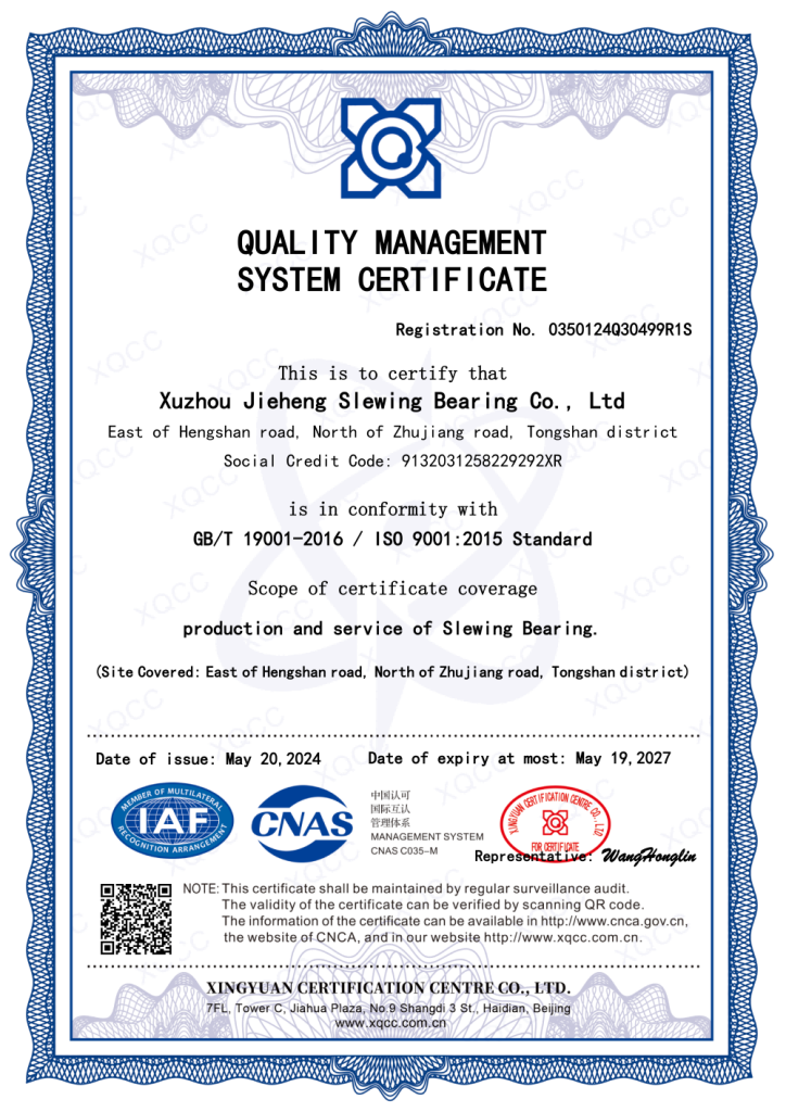 Quality Management System & Certification Support