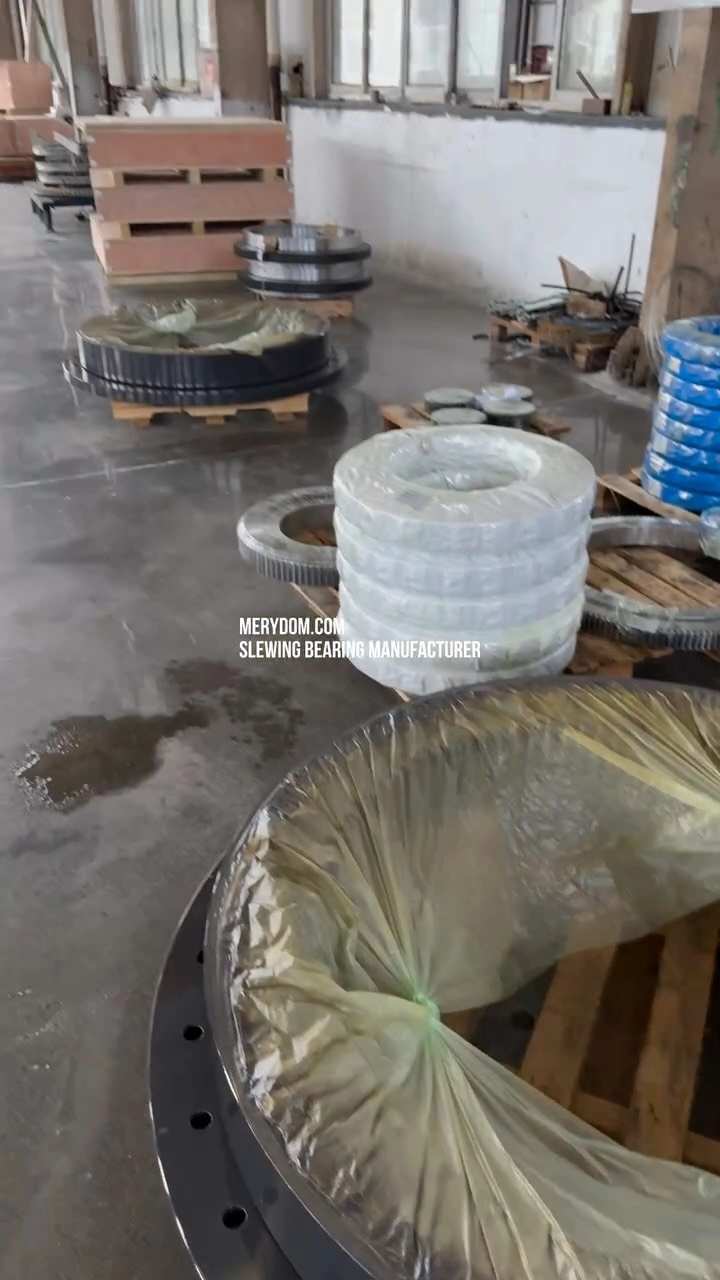 The third order this year from our Finnish customer — a heavy-duty slewing bearing for a rotary drilling…