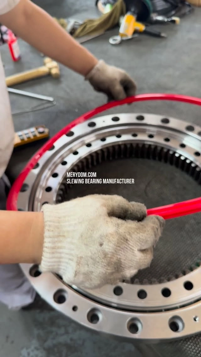 MERYDOM specializes in the design and manufacturing of custom slewing bearings. We provide professional slewing bearing solutions for…