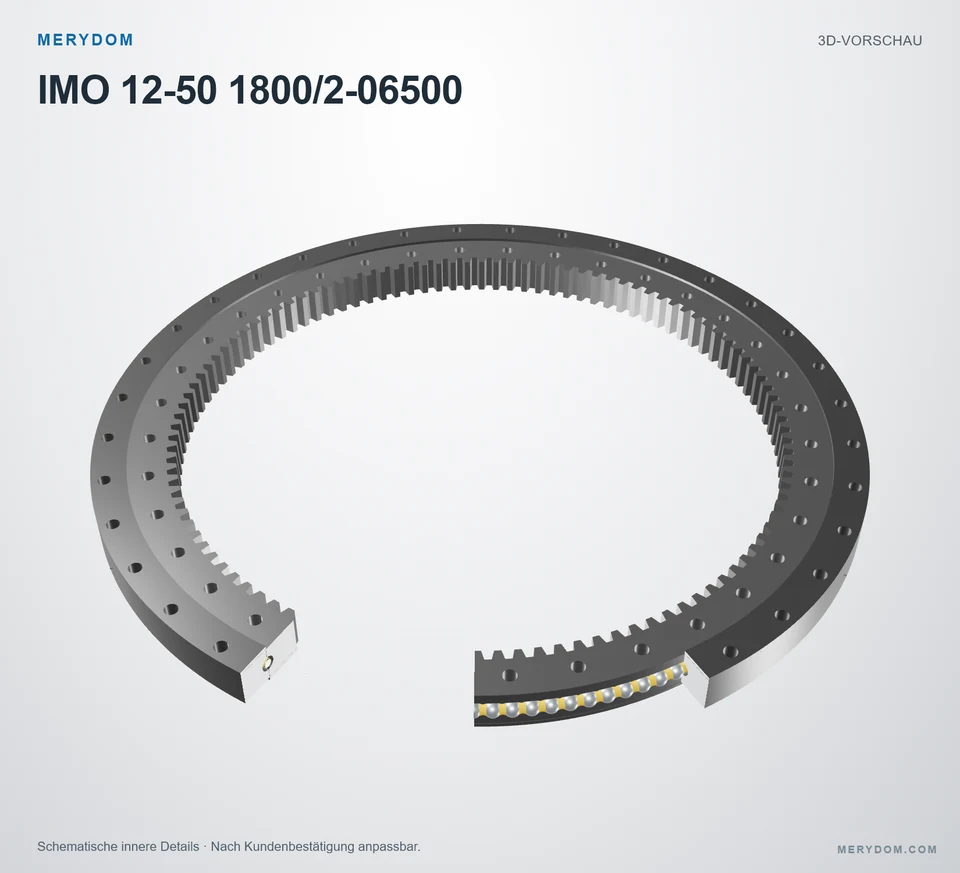 Vorschau des 3D-Modells des MERYDOM-Ersatzdrehkranzes für IMO 12-50 1800/2-06500.