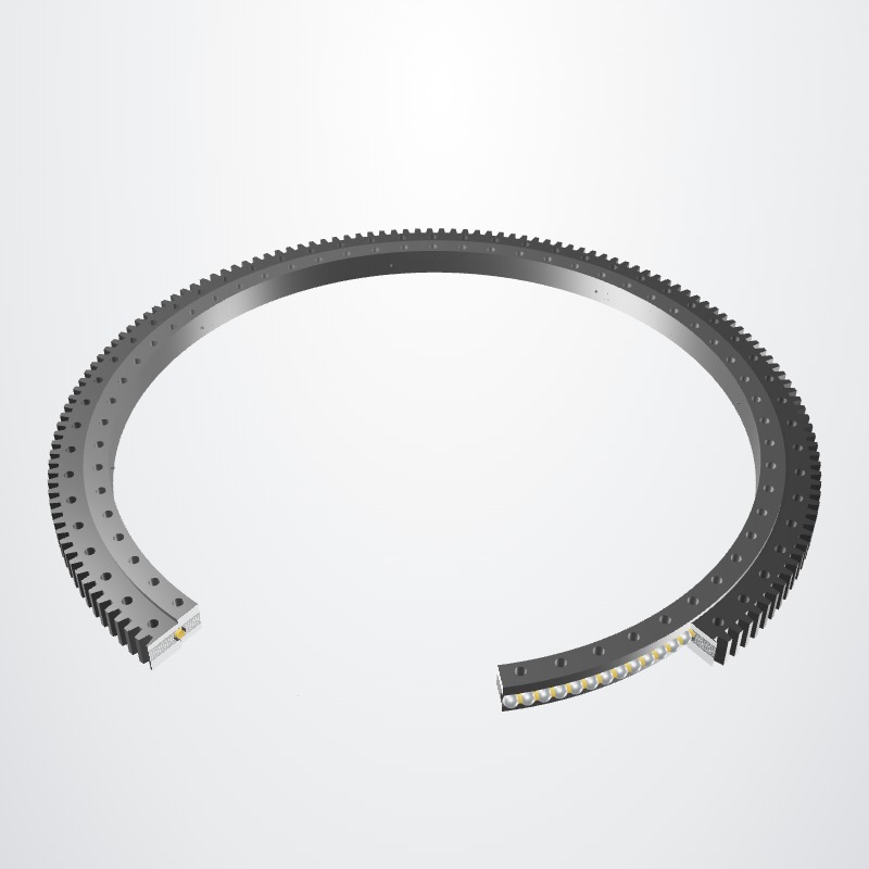 MERYDOM KUD02100-040VA15-900-000 — 3D Ön İzleme · Sektör kesiti