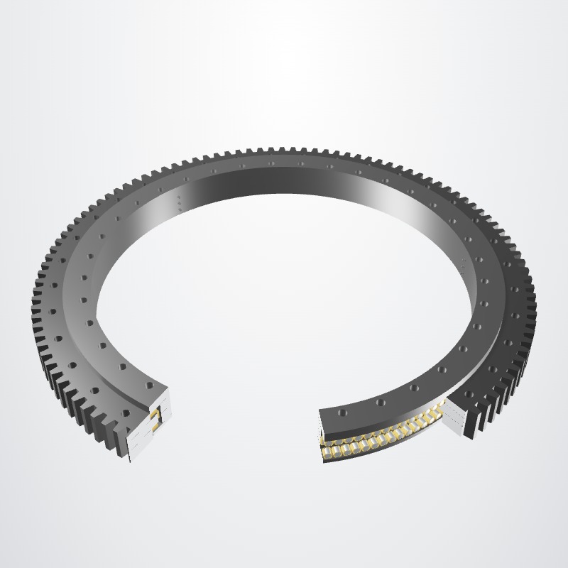 MERYDOM ROD01400-021DA15-900-000 — 3D-Vorschau · Sektorschnitt