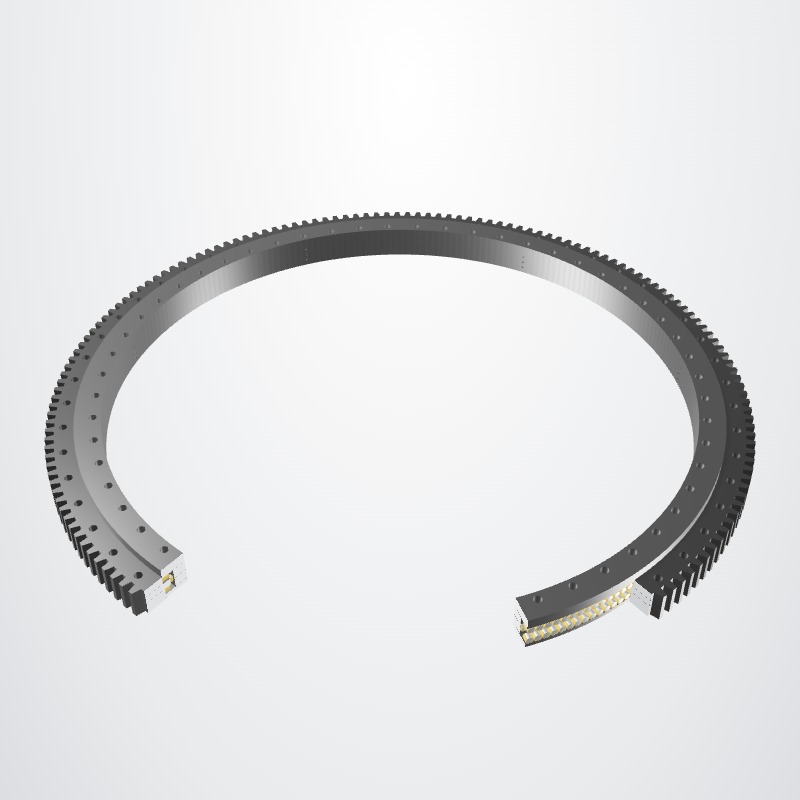 MERYDOM ROD03150-032DA15-900-000 — 3D Ön İzleme · Sektör kesiti