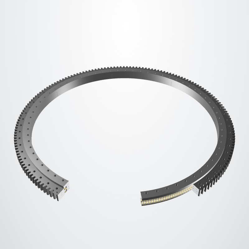 MERYDOM ROD03550-032DA15-900-000 — 3D Ön İzleme · Sektör kesiti
