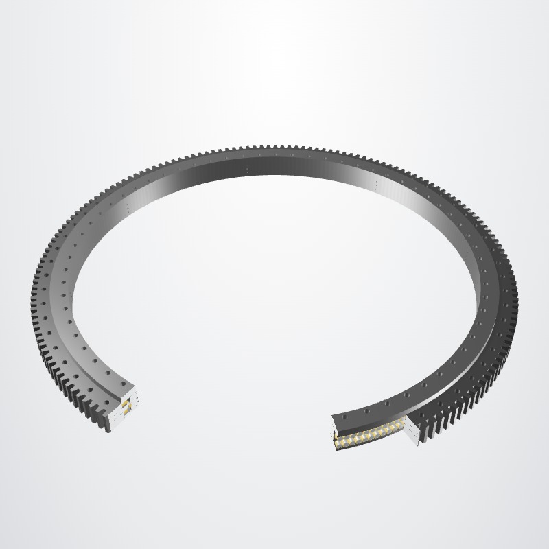 MERYDOM ROD03550-040DA15-900-000 — Vista previa 3D · Corte sectorial