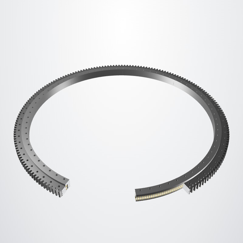 MERYDOM ROD04000-032DA15-900-000 — 3D Ön İzleme · Sektör kesiti