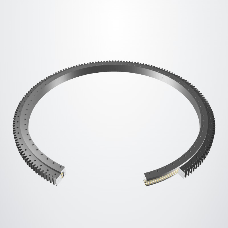 MERYDOM ROD04000-040DA15-900-000 — Anteprima 3D · Sezione settoriale