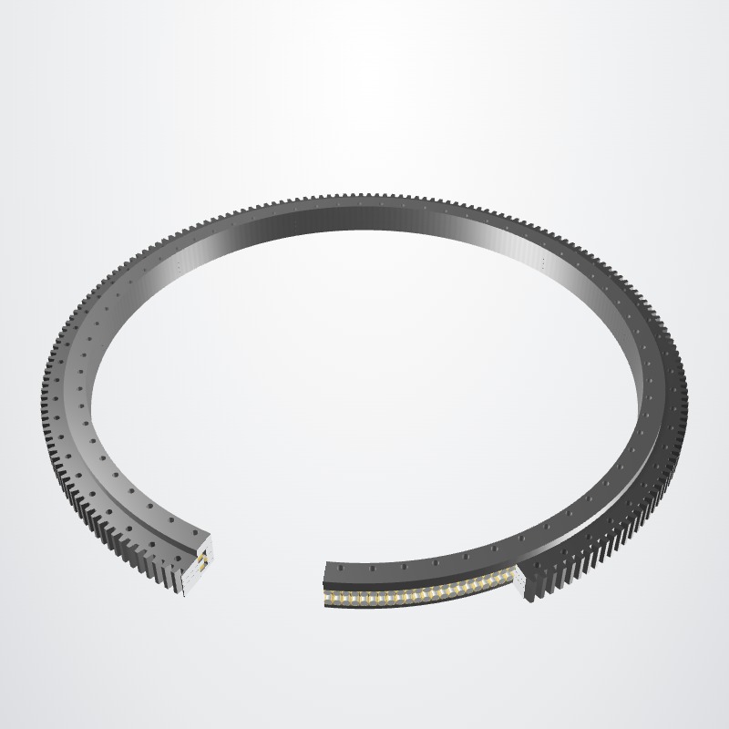 MERYDOM ROD04500-050DA15-900-000 — 3D-Vorschau · Sektorschnitt