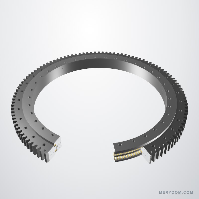MERYDOM 191.20.1400.990.41.1502 — Anteprima 3D · Sezione settoriale