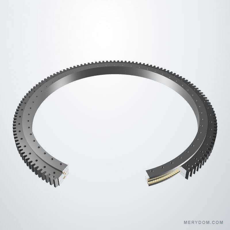 MERYDOM 191.20.2000.990.41.1502 — Anteprima 3D · Sezione settoriale