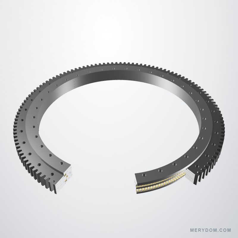 MERYDOM 191.25.1800.990.41.1502 — Anteprima 3D · Sezione settoriale
