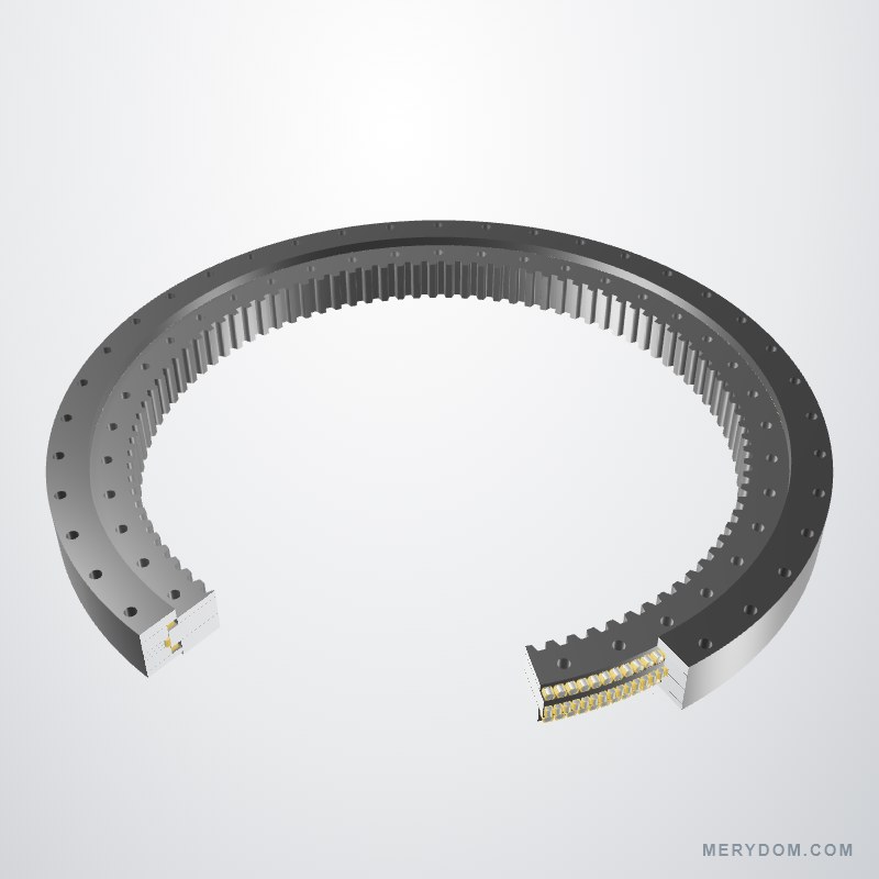 MERYDOM 192.20.1600.990.41.1502 — Anteprima 3D · Sezione settoriale