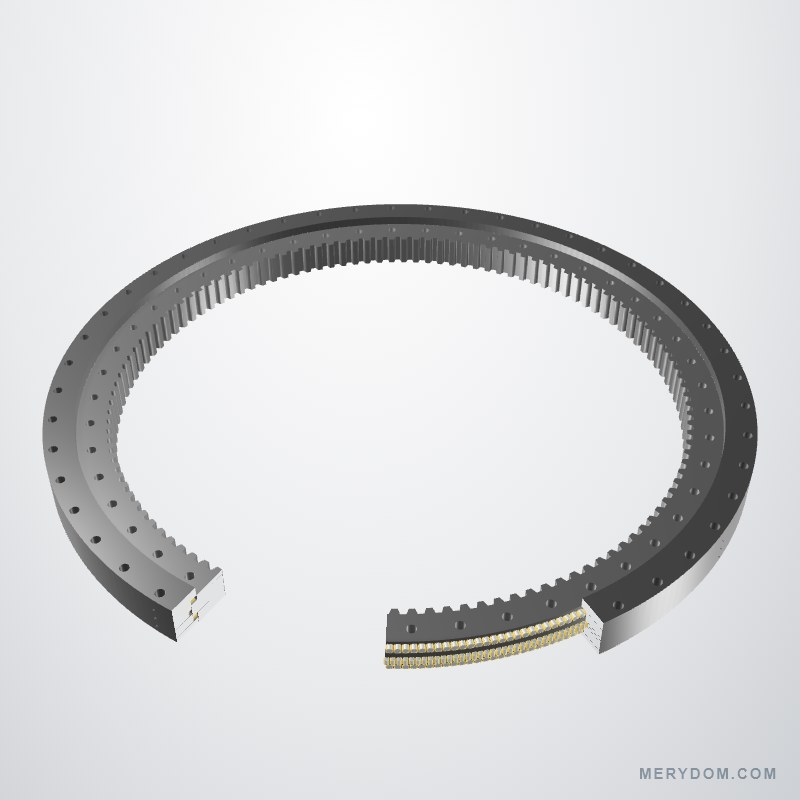 MERYDOM 192.32.2800.990.41.1502 — Anteprima 3D · Sezione settoriale