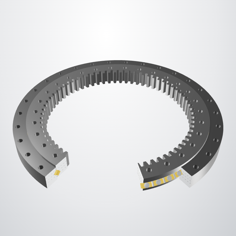 Tibet Makina 0850I-12R-100 — Single-row crossed roller — 3D