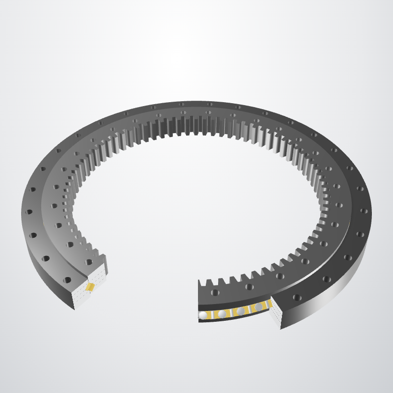 Tibet Makina 0950I-12R-100 — Single-row crossed roller — 3D