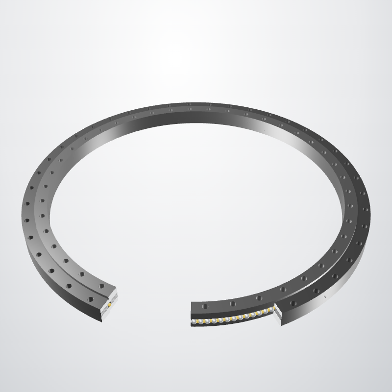 Tibet Makina 1350R-12B-100 — Single-row four-point contact ball — 3D