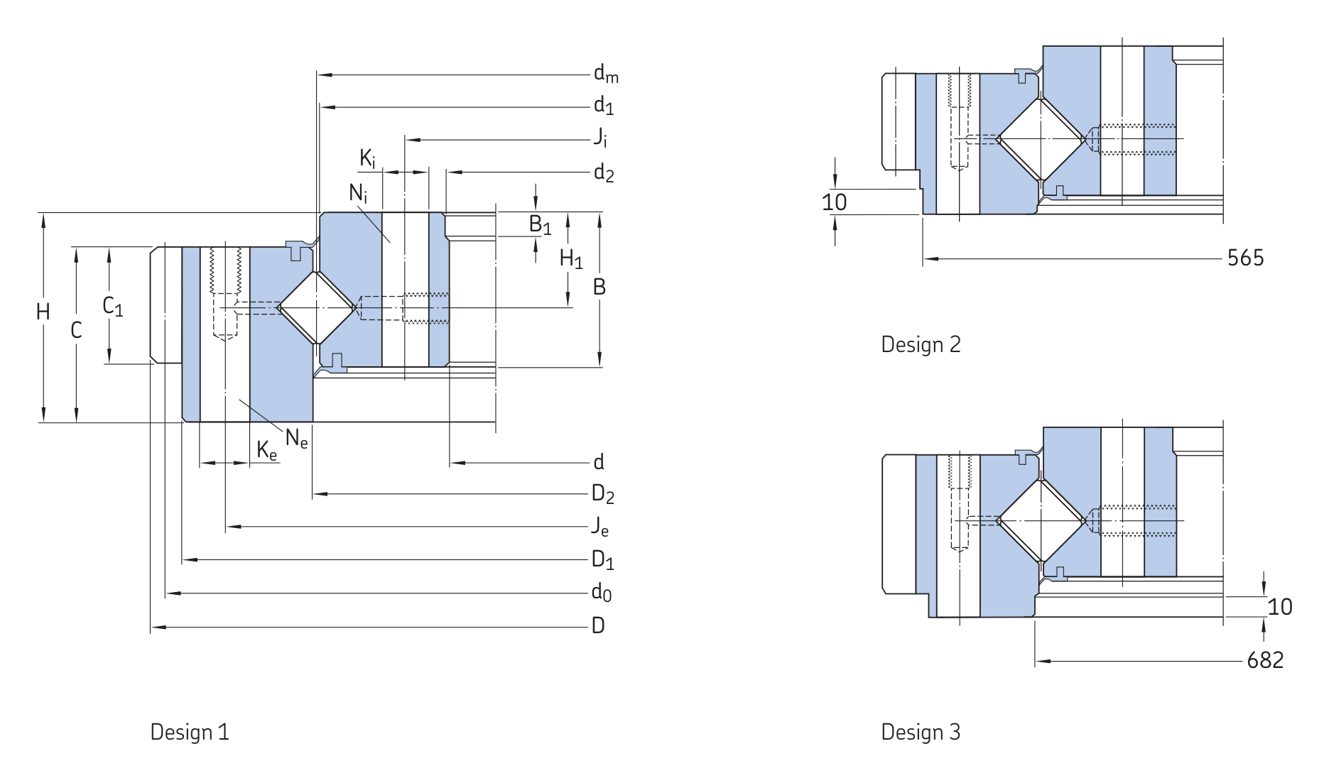 SKF RKS.921150303001 OEM catalogue source outline drawing